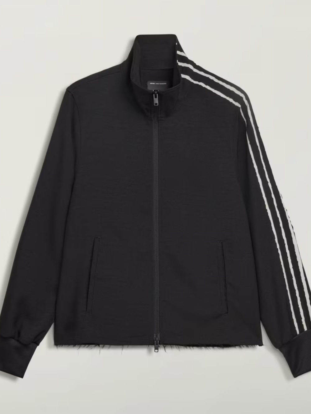 Adidas Y-3 Raw Cut 3 Stripes Track Jacket